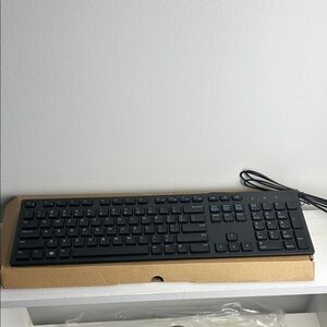 Dell Black Wired Keyboard